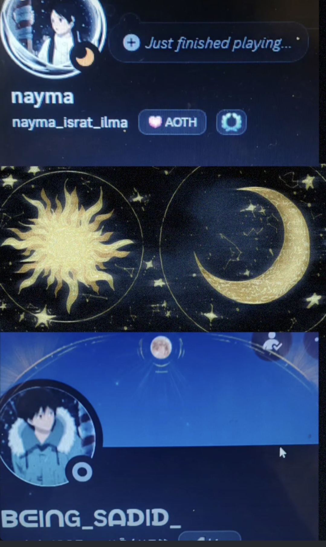 Sun and Moon Celestial Alignment